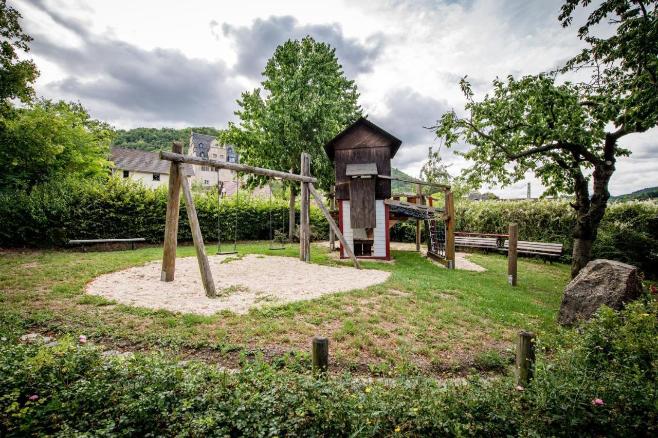 Hotel & Ferienwohnungen Bohlenblick Saalfeld Saale ภายนอก รูปภาพ